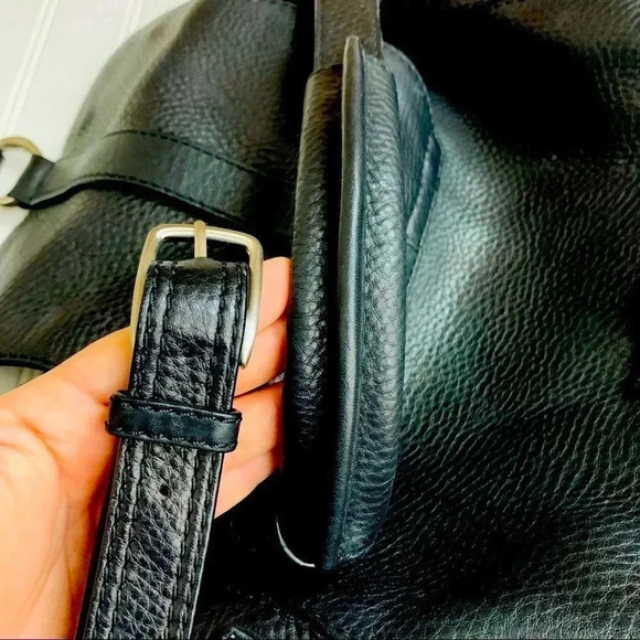 Cole Han Leather Drawstring Purse - Picture 8 of 8